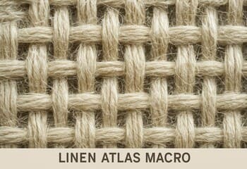 Keten makrosu: doğal kırçıllı lif ve hava boşlukları