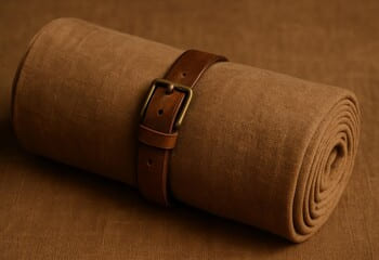 Toprak palet ruloları: zeytin, kil ve sıcak bej