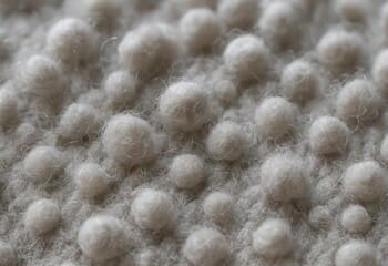 Pilling: yüzeyde toplu lif yakın planı