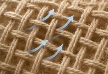 Nefes alan yapı: keten lifleri arasında hava dolaşımı