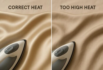 Saten için 20–30°C hassas döngü: düşük sıkma