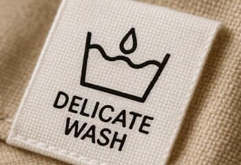 Sıvı deterjan sembolü: hassas yıkama