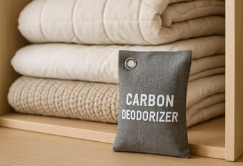 Koku yakalayıcı: aktif karbonlu küçük torba