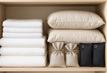 Kuru ve karanlık rafta düzenli setler